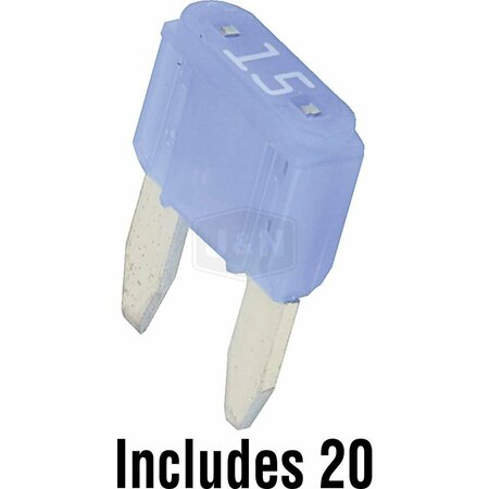 AFTERMARKET JAndN Electrical Products Bladed Fuse 250-01025-20-JN